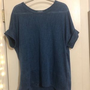 Umgee Shirts Tan and Navy